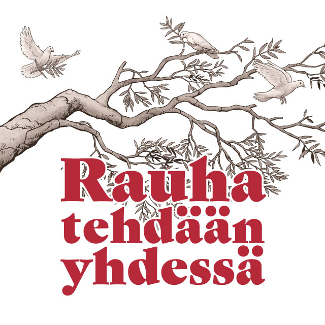 Rauha tehdään yhdessä