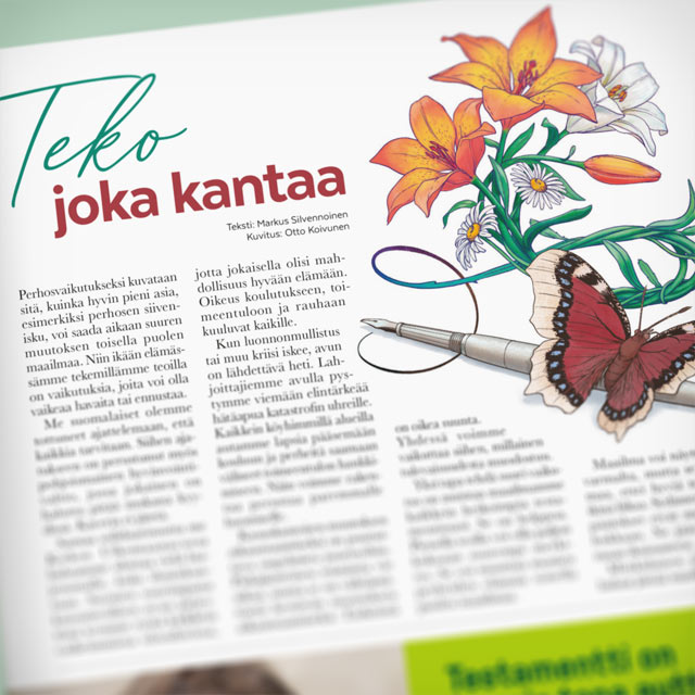 KUA: Testamenttilahjoitus